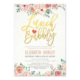 lunch date invitations zazzle