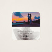 Chic Watercolor Floral Signature Typography (Back)