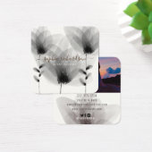 Chic Watercolor Floral Signature Typography (Desk)