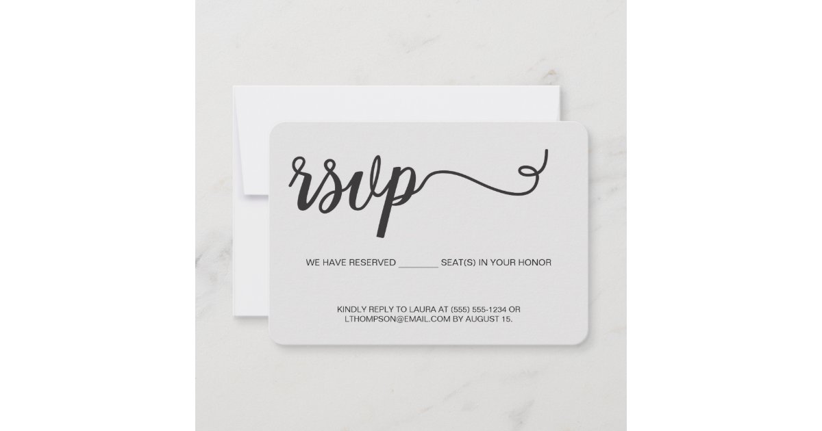 Chic We have Reserved seats for you Template Zazzle Chic We have Reserved seats for you Template Zazzle