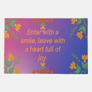 Chic Welcome Vibes 🌟 Custom Doormat