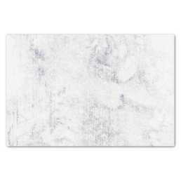Chic White &amp; Gray Marble Wedding Tissue Paper