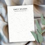CHIC WHITE GREY TERRAZZO STUD EARRING DISPLAY CARD<br><div class="desc">If you need any further customisation please feel free to message me on yellowfebstudio@gmail.com.</div>