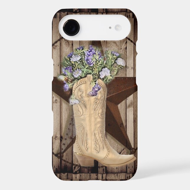 Chic Wildflower Texas Star Western country cowgirl Case-Mate Samsung Galaxy Case (Back)