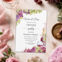 Chic Wine and Dine Vineyard Dinner Party