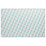 Chic Wood Teal Elephant Gender Neutral Baby Fabric