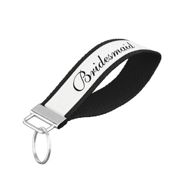 CHIC WRISTLET KEY CHAIN_BRIDESMAID WRIST KEYCHAIN (Angled Down)