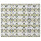 Chic yellow and gray ikat tribal pattern