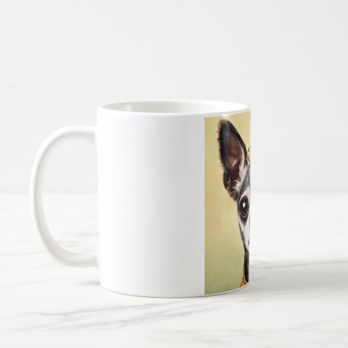 Chica Chihuahua Cute Romantic Frida Kahlo Mug