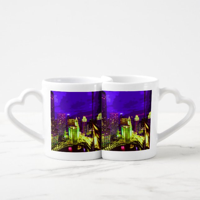 Chicago 003 coffee mug set (Front Nesting)