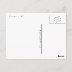 Chicago 2017 postcard