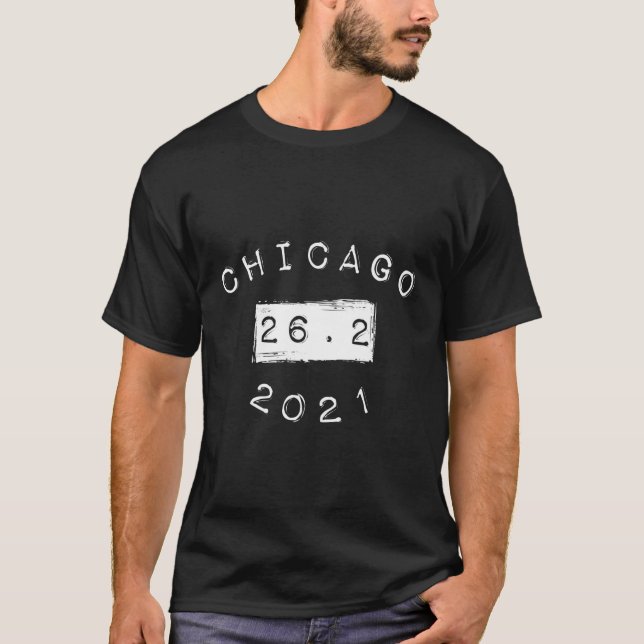 Chicago 2021 Marathon 262 T-Shirt (Front)