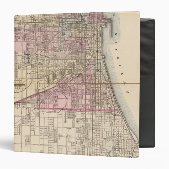 Chicago 3 Ring Binder (Front/Inside)