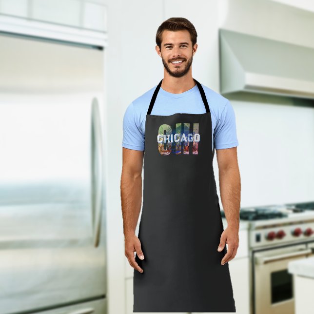 Chicago All-Over Print Apron (Creator Uploaded)