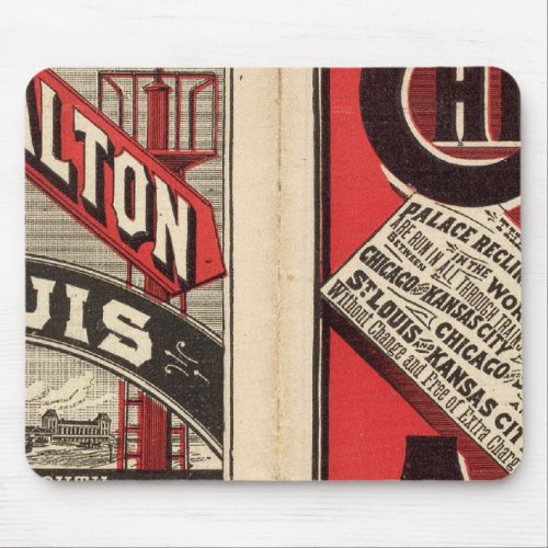 Chicago and Alton Railroad Mouse Pad