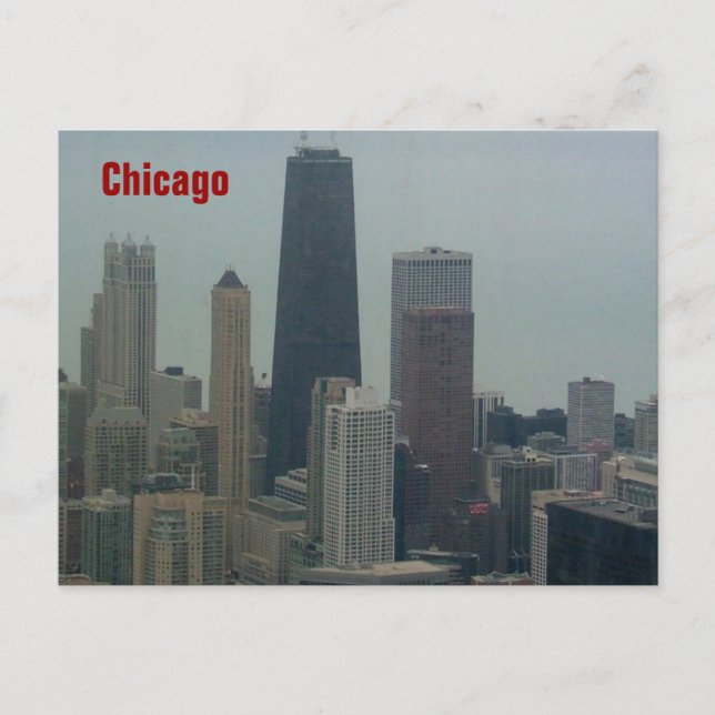 Chicago and Lake Michigan Postcard (Front)