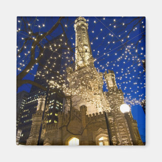 Chicago at Christmastime Magnet