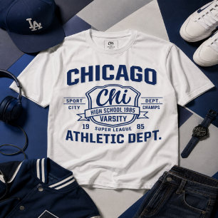Chicago Athletic Department Varsity Vintage T-Shirt