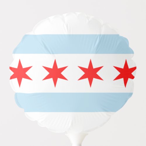 Chicago Balloon  Illinois Flag Party  USA