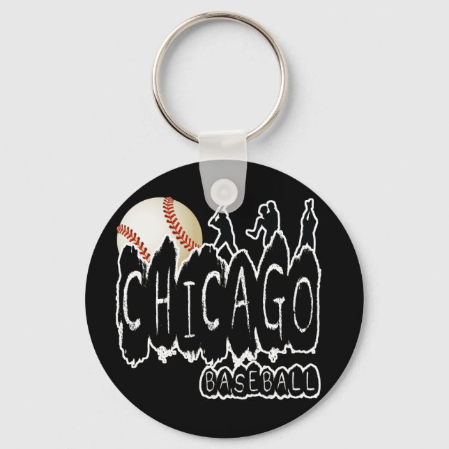 CHICAGO BASEBALL KEYCHAIN (Front)