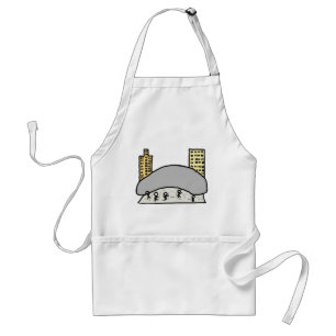 Chicago Bean Adult Apron