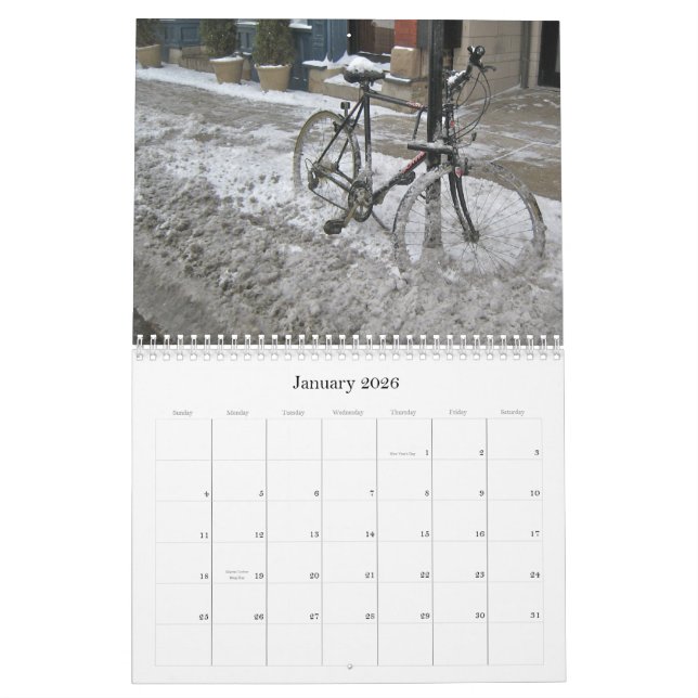 Chicago Bikes 2011 Calendar (Jan 2026)