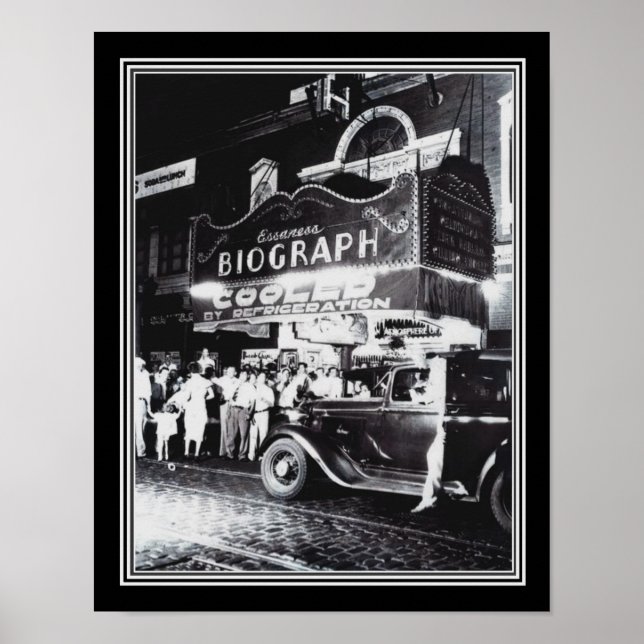 Chicago Biograph Theater ca.1934 B&W Poster (Front)