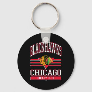 Chicago Blackhawks Hockey Club Black Officially Li Keychain