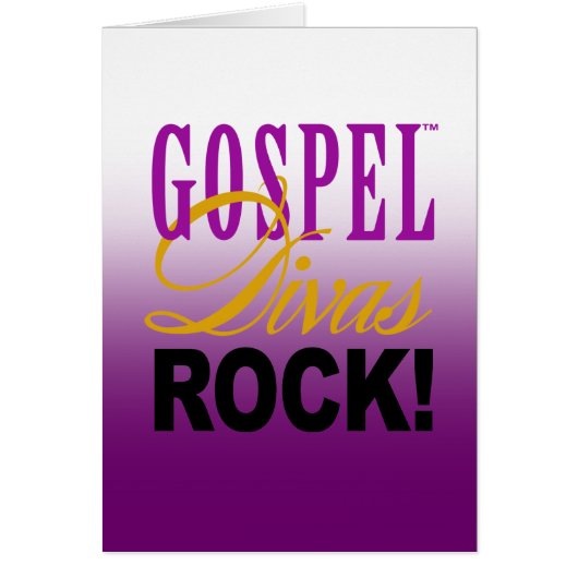 CHICAGO BLING - "Gospel Divas Rock!" Cards (Front)