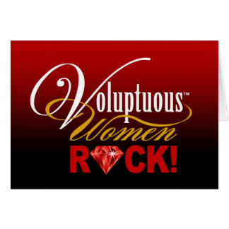 CHICAGO BLING - "Voluptuous Women Rock!" Cards