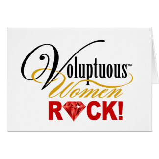 CHICAGO BLING - "Voluptuous Women Rock!" Cards
