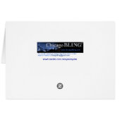 CHICAGO BLING - "Voluptuous Women Rock!" Cards (Back Horizontal)