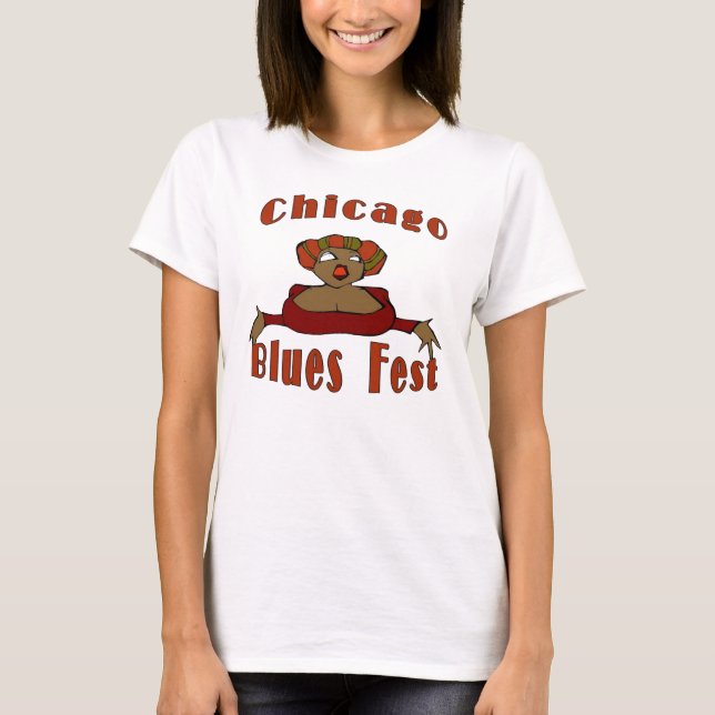 Chicago Blues Fest T-Shirt (Front)