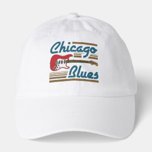Chicago Blues Music Musician Guitar Hat