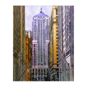 Chicago Board Of Trade - Rectangular Acrylic Art