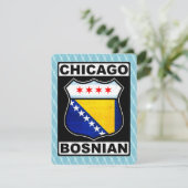 Chicago Bosnian American Card (Standing Front)