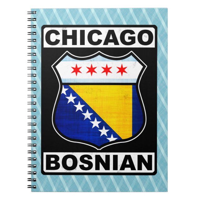 Chicago Bosnian American Notebook (Front)
