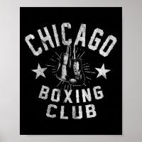 Chicago Boxing Club - Vintage Chi-town Retro Boxer