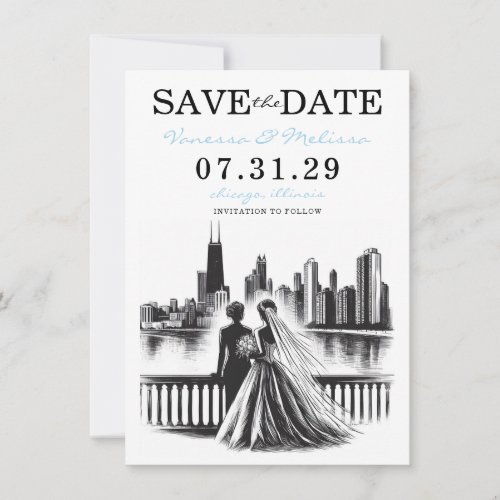 Chicago Brides Save The Date