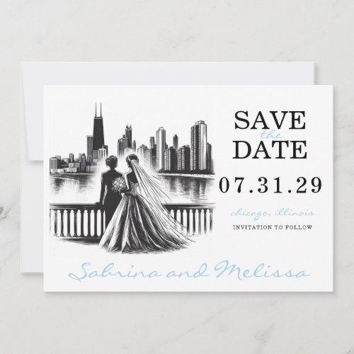 Chicago Brides Save The Date