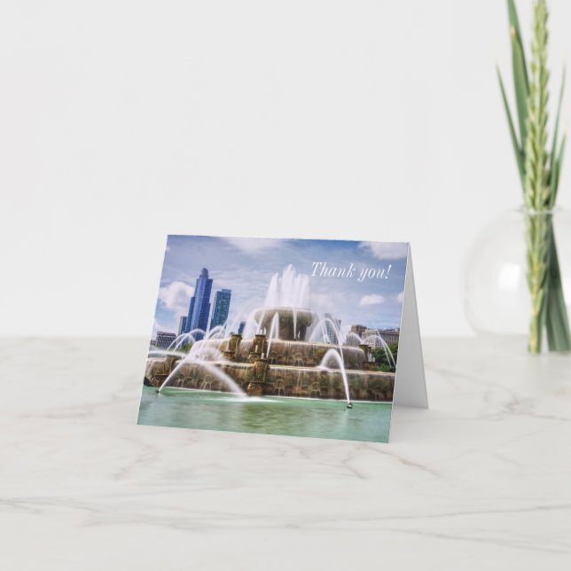 Chicago Buckingham Thank You Card (Front)