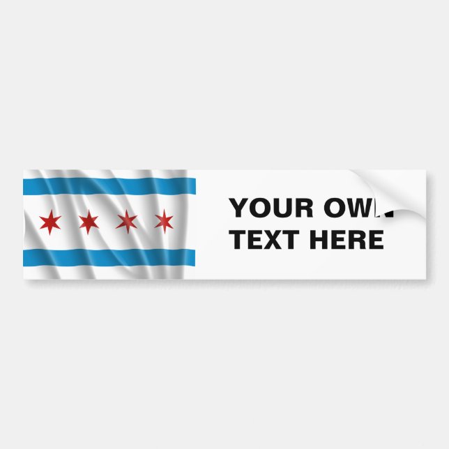 CHICAGO BUMPER STICKER (Front)