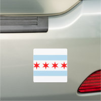 Chicago Bumper Sticker & Chicago Flag /City USA
