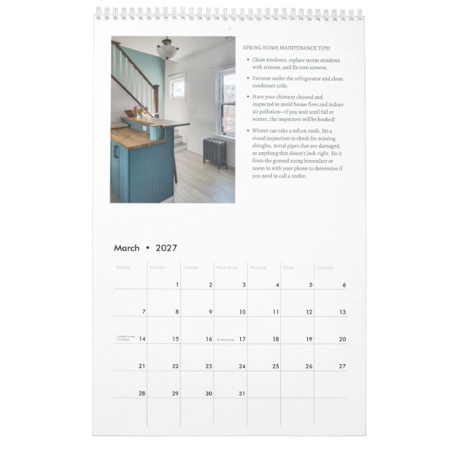 Chicago Bungalow Association's 2022 Calendar (Mar 2027)