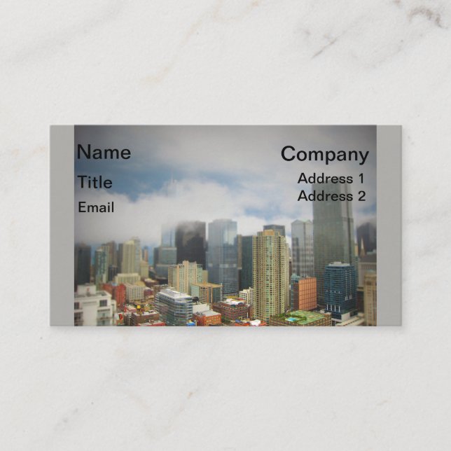Chicago Business Card (Front)