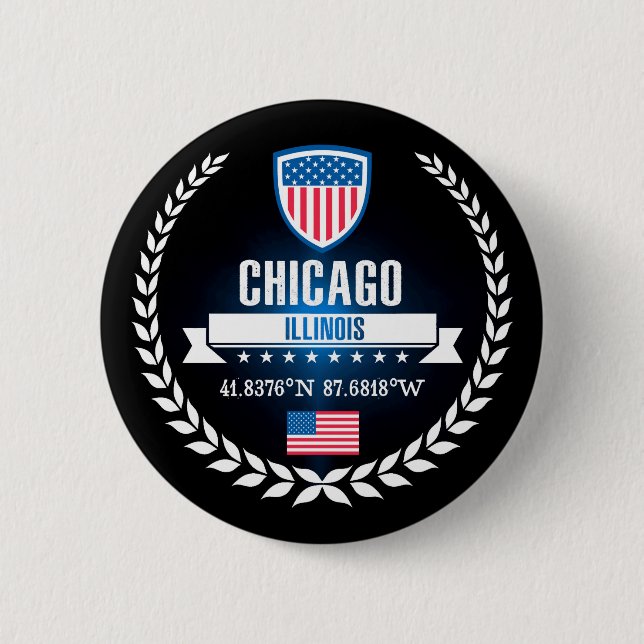 Chicago Button (Front)
