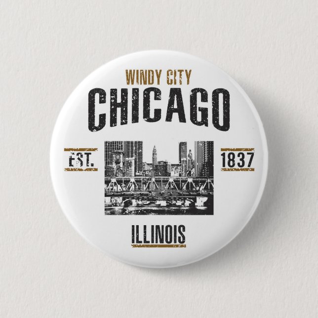 Chicago Button (Front)