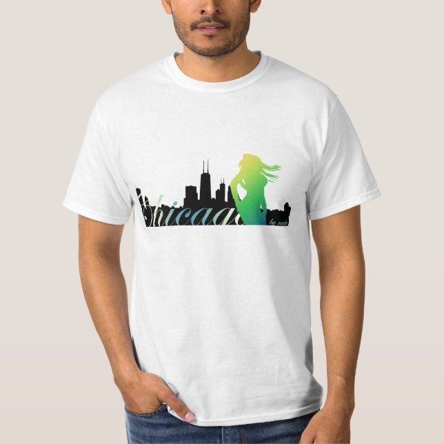 Chicago by Night T-Shirt (Front)