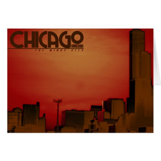 Chicago Card (Front Horizontal)