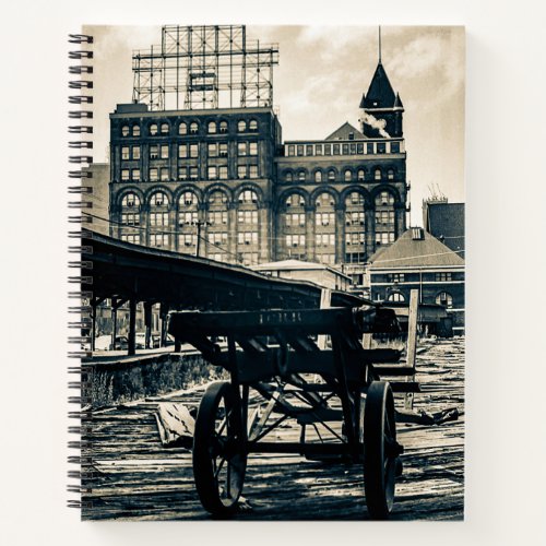 Chicago Central Rail Yards Train Depot ICRR 1960s Notebook